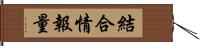 結合情報量 Hand Scroll
