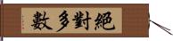 絕對多數 Hand Scroll