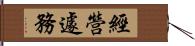 經營遽務 Hand Scroll