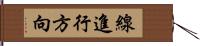 線進行方向 Hand Scroll