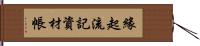 緣起流記資材帳 Hand Scroll