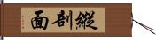 縱剖面 Hand Scroll