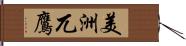 美洲兀鷹 Hand Scroll