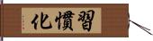 習慣化 Hand Scroll