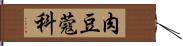 肉豆蔻科 Hand Scroll