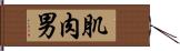 肌肉男 Hand Scroll
