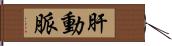 肝動脈 Hand Scroll