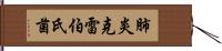 肺炎克雷伯氏菌 Hand Scroll