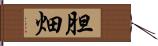 胆畑 Hand Scroll