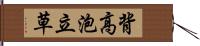 背高泡立草 Hand Scroll