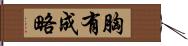 胸有成略 Hand Scroll