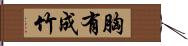 胸有成竹 Hand Scroll