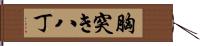 胸突き八丁 Hand Scroll