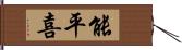 能平喜 Hand Scroll