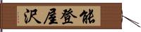 能登屋沢 Hand Scroll