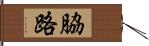 脇路 Hand Scroll