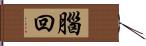 腦回 Hand Scroll