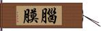 腦膜 Hand Scroll