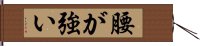 腰が強い Hand Scroll