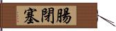 腸閉塞 Hand Scroll