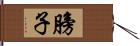 膀子 Hand Scroll