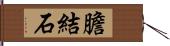 膽結石 Hand Scroll