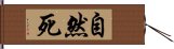 自然死 Hand Scroll