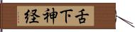舌下神経 Hand Scroll