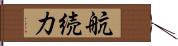 航続力 Hand Scroll