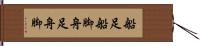 船足 Hand Scroll