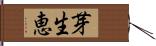 芽生恵 Hand Scroll