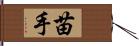 苗手 Hand Scroll