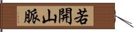 若開山脈 Hand Scroll