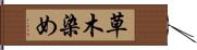 草木染め Hand Scroll