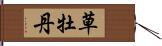 草牡丹 Hand Scroll