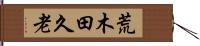 荒木田久老 Hand Scroll