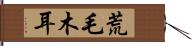 荒毛木耳 Hand Scroll