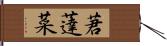 莙薘菜 Hand Scroll