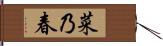 菜乃春 Hand Scroll