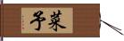 菜予 Hand Scroll