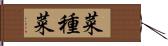 菜種菜 Hand Scroll