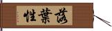 落葉性 Hand Scroll