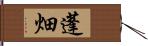 蓬畑 Hand Scroll