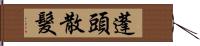 蓬頭散髮 Hand Scroll