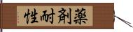 薬剤耐性 Hand Scroll