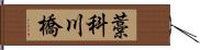 藁科川橋 Hand Scroll