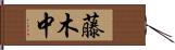 藤木中 Hand Scroll