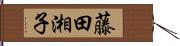 藤田湘子 Hand Scroll