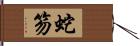 蛇笏 Hand Scroll