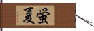 蛍夏 Hand Scroll